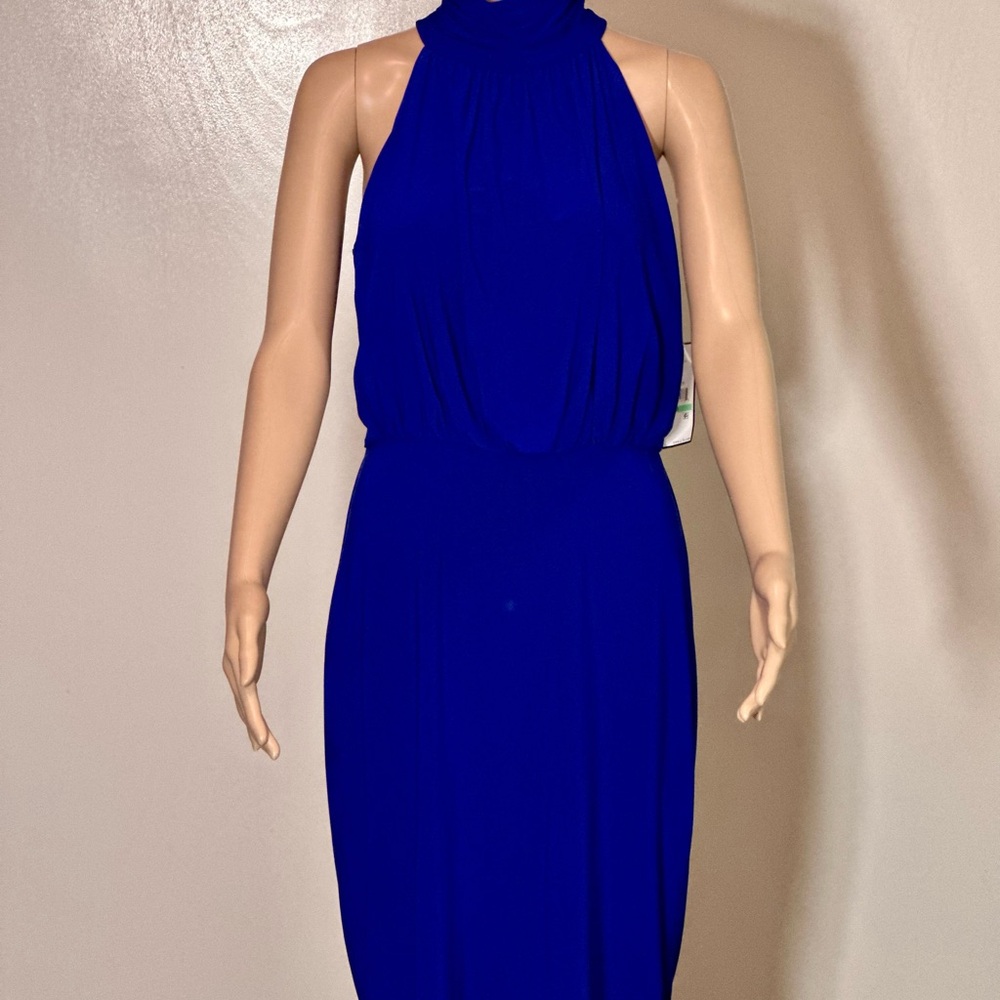 Jessica Howard Royal Blue Strapless Dress